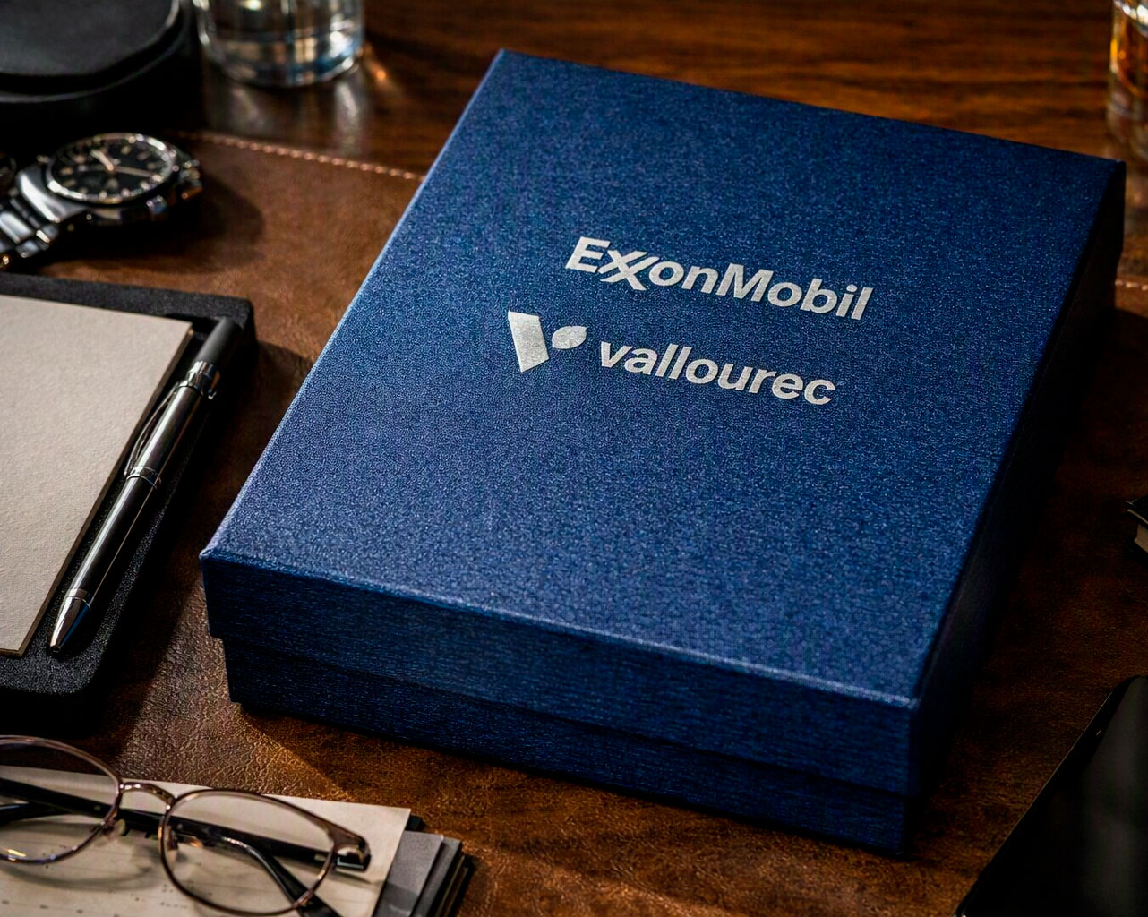 Business Cards & Brand Book Stack